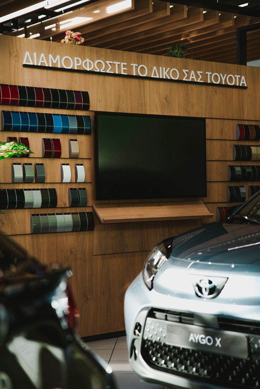 έκθεση αυτοκινήτων toyota πασπαλιάρης